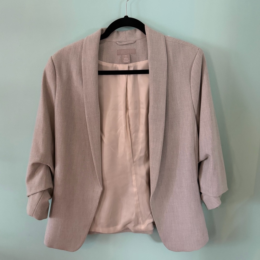 H&M Women's Light Grey Blazer